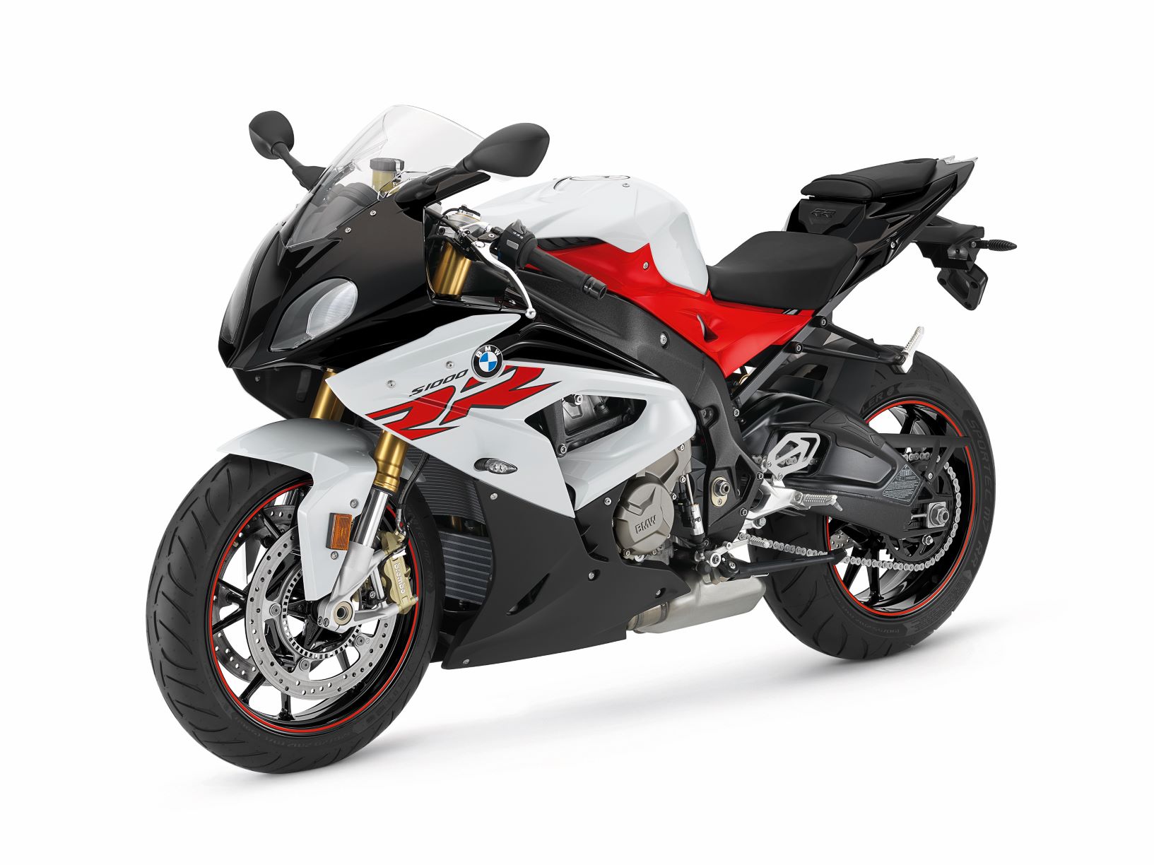 MOTO BMW S 1000 RR PRETA/VERMELHA